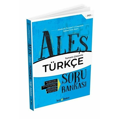 Tercih Akademi Ales Türkçe Soru Bankası - Tamamı Çözümlü