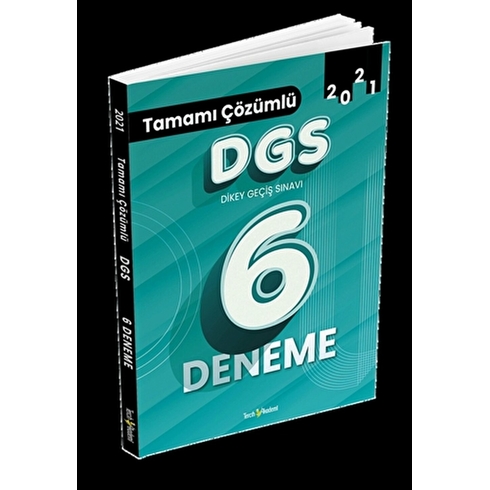 Tercih Akademi Dgs Tamamı Çözümlü 6 Deneme