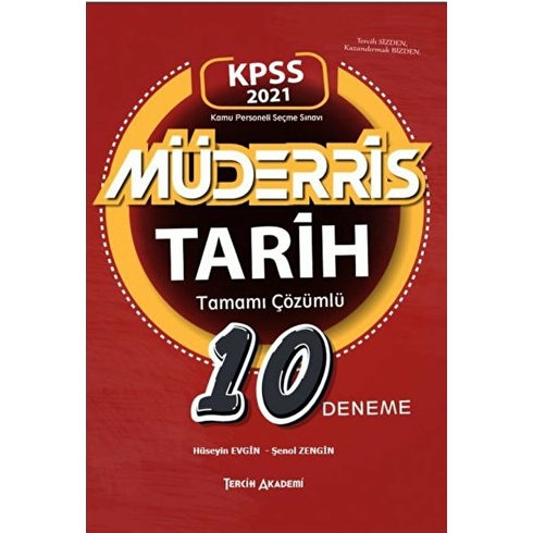 Tercih Akademi Kpss Müderris Tarih Tamamı Çözümlü 10 Deneme