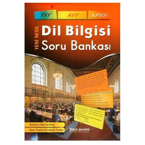 Tercih Akademi Yeni Nesil Dil Bilgisi Soru Bankası 2020