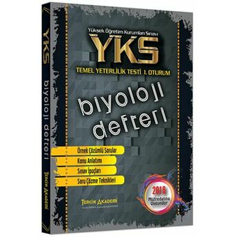 Tercih Akademi Yks Biyoloji Defteri Kolektif