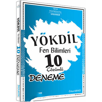 Tercih Akademi Yökdil Fen Bilimleri Çözümlü 10 Deneme (Yeni) Özkan Kırmızı