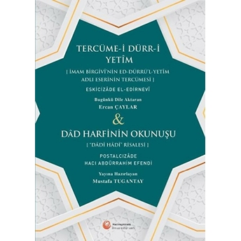 Tercüme-I Dürr-I Yetim Ve Dad Harfinin Okunuşu