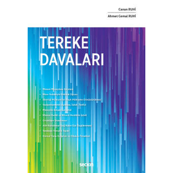 Tereke Davaları Ahmet Cemal Ruhi