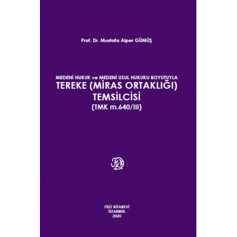 Tereke (Miras Ortaklığı) Temsilcisi Mustafa Alper Gümüş