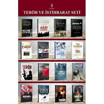 Terör Ve Istihbarat Seti 16 Kitap Kolektif