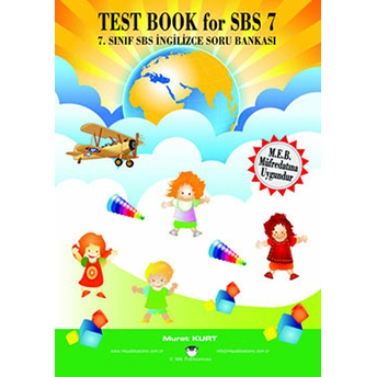 Test Book For Sbs 7 (7. Sınıf Sbs Ingilizce Soru Bankası)-Murat Kurt