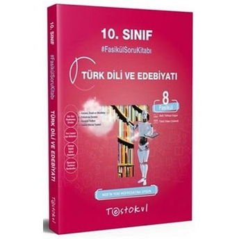 Test Okul 10. Sınıf Türk Dili Ve Edebiyatı Fasikül Soru Kitabı Komisyon