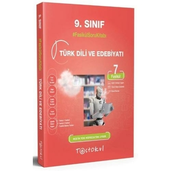 Test Okul 9. Sınıf Türk Dili Ve Edebiyatı Fasikül Soru Kitabı Komisyon