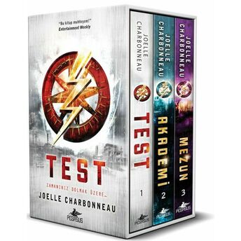 Test Serisi Kutulu Özel Set (3 Kitap) Joelle Charbonneau