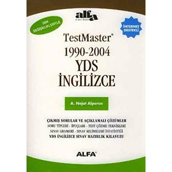 Testmaster 1990-2004 Yds Ingilizce A. Nejat Alperen