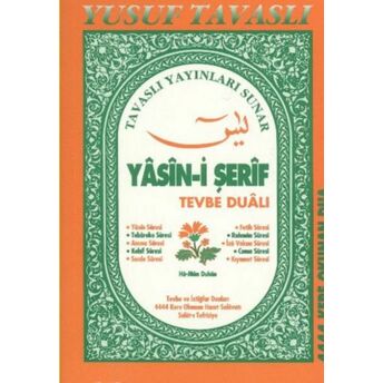 Tevbe Dualı Yasin-I Şerif (Cep Boy - C27) Yusuf Tavaslı