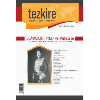 Tezkire Dergi Sayı : 48 Mart/Nisan/Mayıs 2014 Komisyon