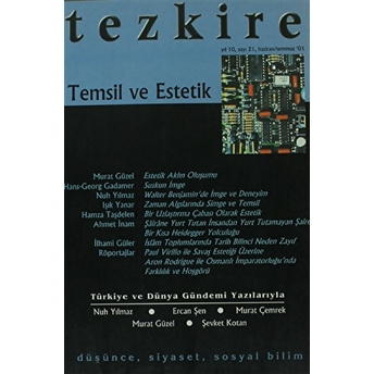 Tezkire Dergisi Sayı: 21 Ercan Şen