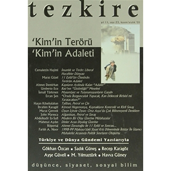 Tezkire Dergisi Sayı: 23 Kolektif