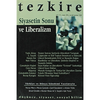 Tezkire Dergisi Sayı: 24 Kolektif