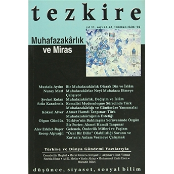 Tezkire Dergisi Sayı: 27 - 28 Kolektif