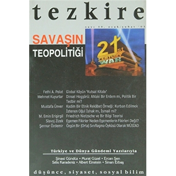 Tezkire Dergisi Sayı: 30 Kolektif