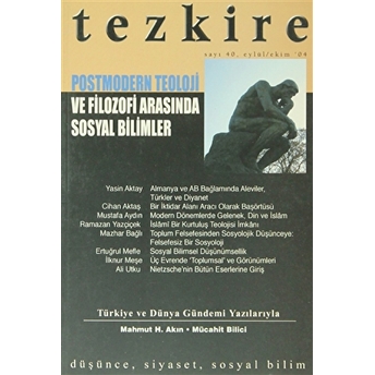 Tezkire Dergisi Sayı: 40 Kolektif