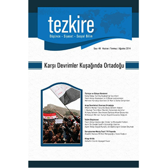 Tezkire Dergisi Sayı: 49 Haziran-Temmuz-Ağustos 2014 Kolektif