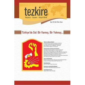 Tezkire Dergisi Sayı: 50 Eylül/Ekim/Kasım 2014 Komisyon