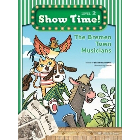 The Bremen Town Musicians +Workbook +Multirom (Show Time Level 2) - Briana Mcclanahan