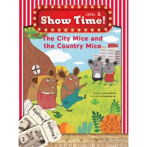 The City Mice And The Country Mice +Workbook +Multirom (Show Time Level 1) - Caitlin Schmitt