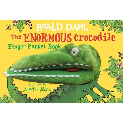 The Enormous Crocodile'S Finger Puppet Book Ciltli Roald Dahl