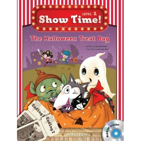 The Halloween Treat Bag (Sb+Wb+Multirom) (Show Time Level 1) - Danielle Bass