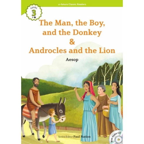 The Man, The Boy, And The Donkey-Androcles And The Lion Cd (Ecr Level 3) Aesop