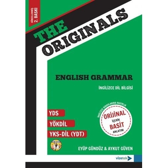 The Originals English Grammar, Ingilizce Dil Bilgisi Aykut Güven