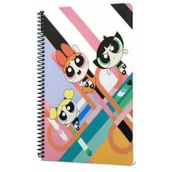 The Powerpuff Girls Spiralli Defter Pembe