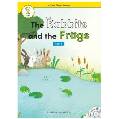 The Rabbits And The Frogs Hybrid Cd (Ecr Level 2) Aesop