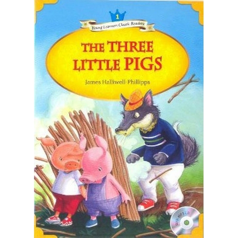 The Three Little Pigs Mp3 Cd (Ylcr-Level 1) James Halliwell-Phillipps