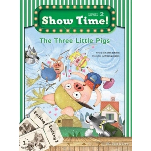 The Three Little Pigs +Workbook +Multirom (Show Time Level 2) - Caitlin Schmitt