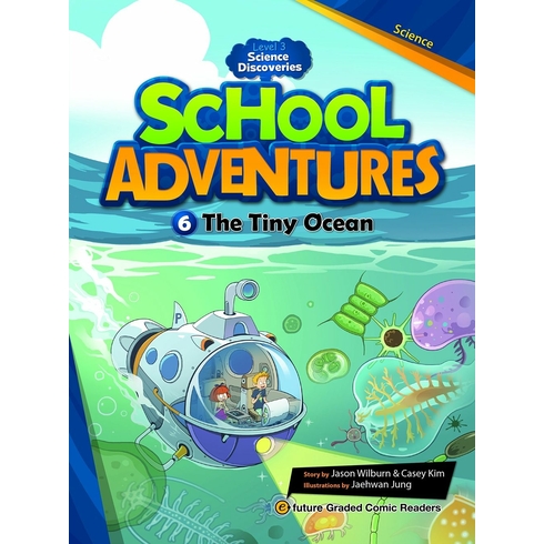 The Tiny Ocean + Cd (School Adventures 3)-Jaehwan Jung