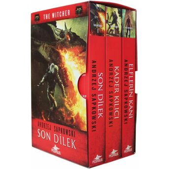 The Witcher - Elflerin Kanı Serisi Kutulu Özel Set (3 Kitap) Andrzej Sapkowski