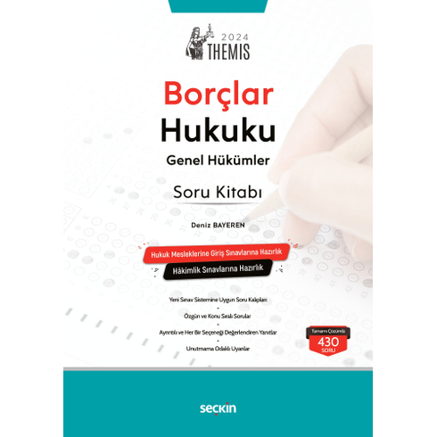 Themis Borçlar Hukuku Genel Hükümler Soru Kitabı Deniz Bayeren