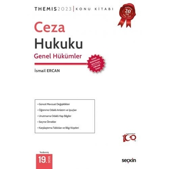 Themis Ceza Hukuku Genel Hükümler Ismail Ercan