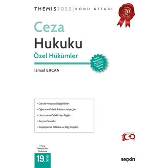 Themis Ceza Hukuku Özel Hükümler Ismail Ercan