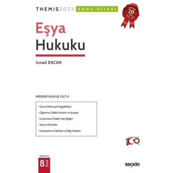 Themis-Eşya Hukuku Konu Kitabı Ismail Ercan