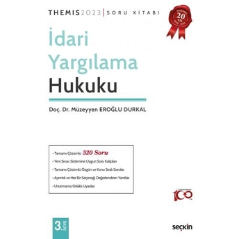 Themis Idari Yargılama Hukuku Soru Kitabı Müzeyyen Eroğlu Durkal