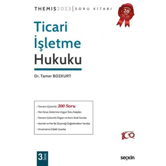 Themis Ticari Işletme Hukuku Soru Kitabı Tamer Bozkurt