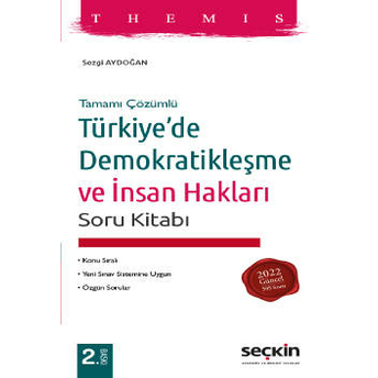 Themıs Türkiye'De Demokratikleşme Ve Insan Hakları Soru Kitabı Sezgi Aydoğan