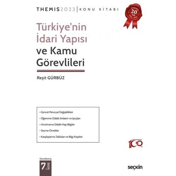 Themis Türkiye'Nin Idari Yapısı Ve Kamu Görevlileri Reşit Gürbüz