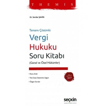 Themıs Vergi Hukuku Soru Kitabı Serdar Şahin