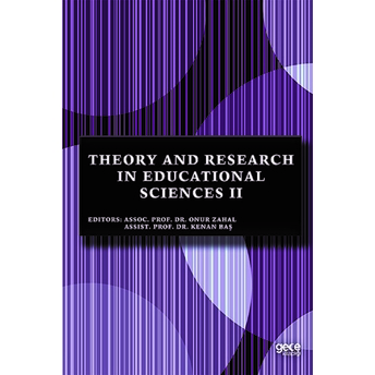 Theory And Research In Educational Sciences 2 - Kolektif