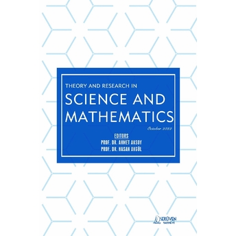 Theory And Research In Science And Mathematics - October 2022