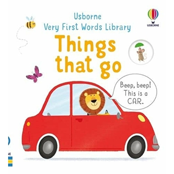 Things That Go : Very First Words Library Usborne