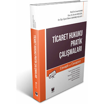 Ticaret Hukuku Pratik Çalışmaları Burak Adıgüzel